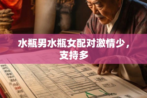 水瓶男水瓶女配对激情少,支持多 水瓶男水瓶女配对激情少,支持多