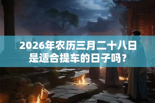 2026年农历三月二十八日是适合提车的日子吗? 2026年农历三月二十八日是适合提车的日子吗?