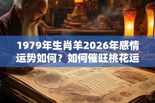 1979年生肖羊2026年感情运势如何？如何催旺桃花运？