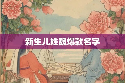 新生儿姓魏爆款名字