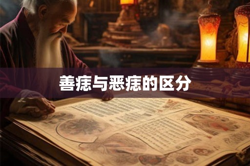 善痣与恶痣的区分 善痣与恶痣的区分