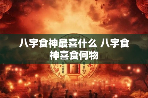 八字食神最喜什么 八字食神喜食何物