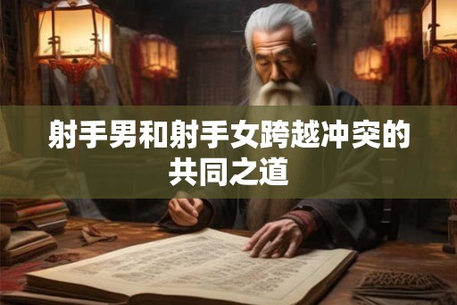 射手男和射手女跨越冲突的共同之道