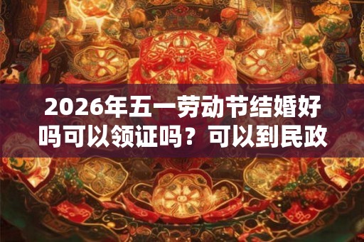 2026年五一劳动节结婚好吗可以领证吗?可以到民政局吗? 2026年五一劳动节结婚好吗可以领证吗?可以到民政局吗?