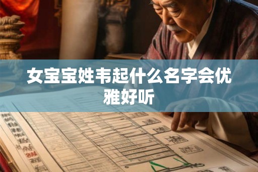 女宝宝姓韦起什么名字会优雅好听