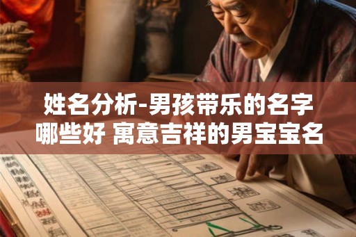 姓名分析-男孩带乐的名字哪些好 寓意吉祥的男宝宝名字 姓名分析-男孩带乐的名字哪些好 寓意吉祥的男宝宝名字