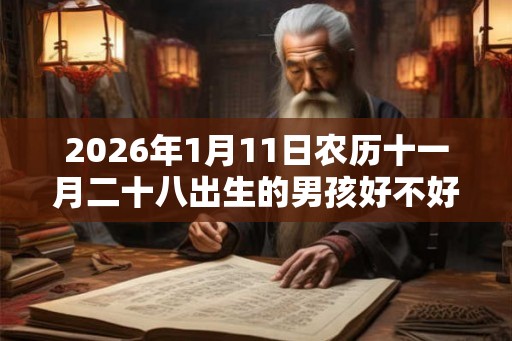 2026年1月11日农历十一月二十八出生的男孩好不好