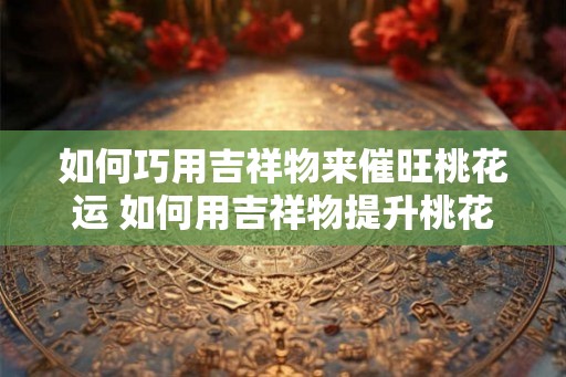 如何巧用吉祥物来催旺桃花运 如何用吉祥物提升桃花运