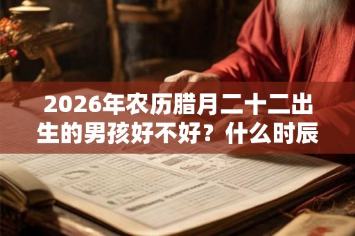 2026年农历腊月二十二出生的男孩好不好？什么时辰出生命好？