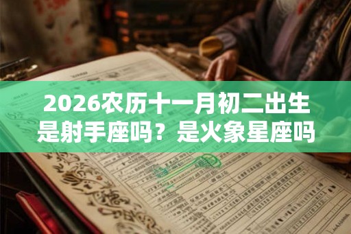 2026农历十一月初二出生是射手座吗？是火象星座吗？