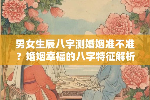 男女生辰八字测婚姻准不准？婚姻幸福的八字特征解析！