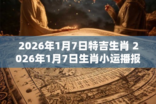 2026年1月7日特吉生肖 2026年1月7日生肖小运播报 2026年1月7日特吉生肖 2026年1月7日生肖小运播报