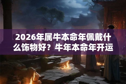 2026年属牛本命年佩戴什么饰物好？牛年本命年开运吉祥物有哪些？
