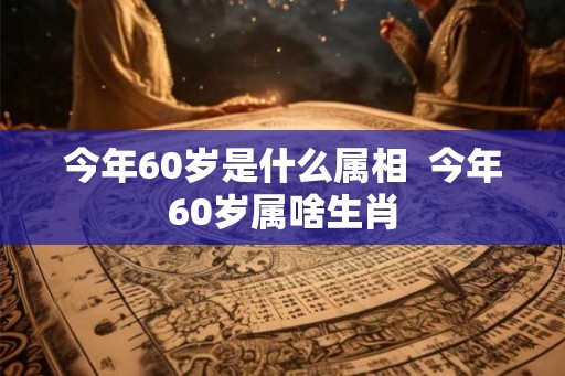 今年60岁是什么属相 今年60岁属啥生肖 今年60岁是什么属相 今年60岁属啥生肖