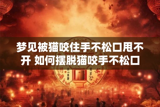 梦见被猫咬住手不松口甩不开 如何摆脱猫咬手不松口