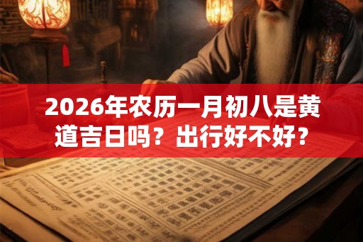 2026年农历一月初八是黄道吉日吗？出行好不好？