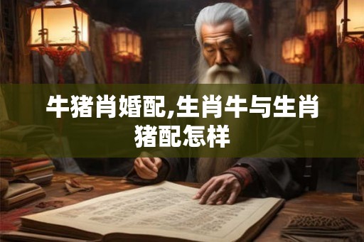 牛猪肖婚配,生肖牛与生肖猪配怎样
