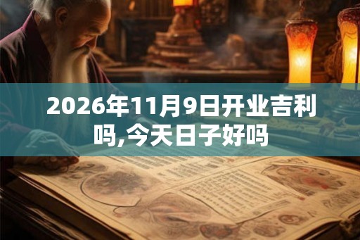 2026年11月9日开业吉利吗,今天日子好吗
