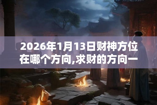 2026年1月13日财神方位在哪个方向,求财的方向一览 2026年1月13日财神方位在哪个方向,求财的方向一览