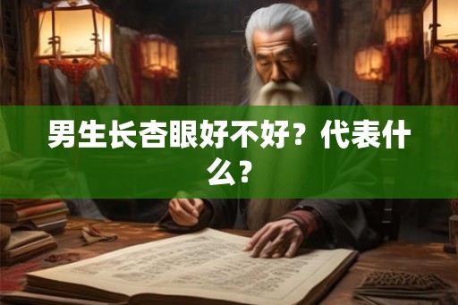 男生长杏眼好不好？代表什么？