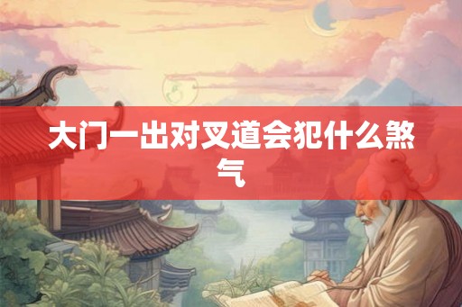 大门一出对叉道会犯什么煞气