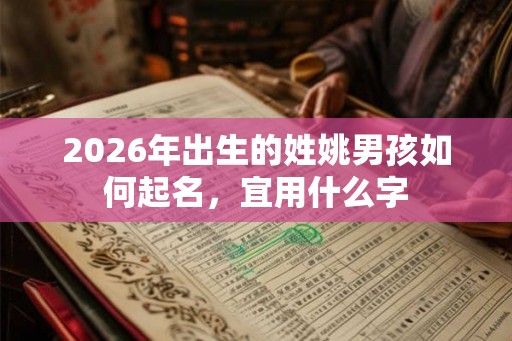 2026年出生的姓姚男孩如何起名，宜用什么字
