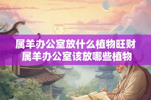属羊办公室放什么植物旺财 属羊办公室该放哪些植物招财