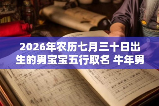 2026年农历七月三十日出生的男宝宝五行取名 牛年男孩最佳名字推荐 2026年农历七月三十日出生的男宝宝五行取名 牛年男孩最佳名字推荐