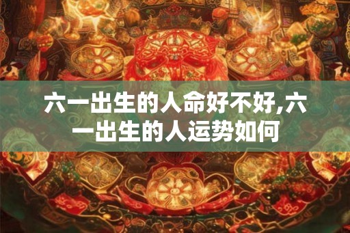 六一出生的人命好不好,六一出生的人运势如何