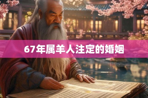67年属羊人注定的婚姻