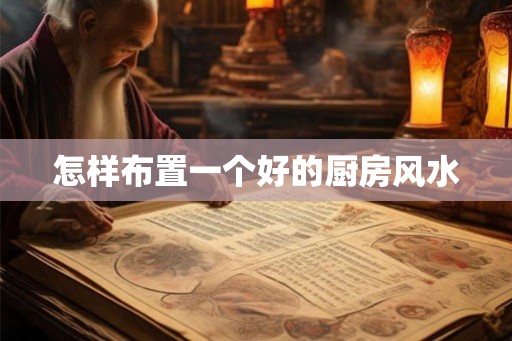 怎样布置一个好的厨房风水