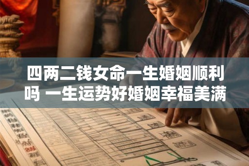 四两二钱女命一生婚姻顺利吗 一生运势好婚姻幸福美满