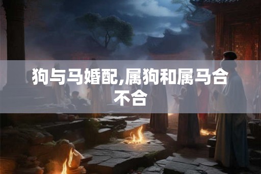 狗与马婚配,属狗和属马合不合 狗与马婚配,属狗和属马合不合