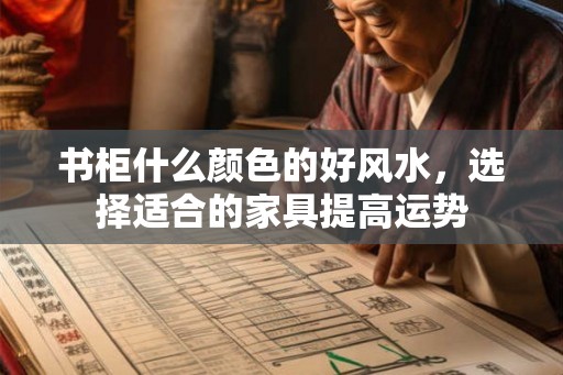 书柜什么颜色的好风水，选择适合的家具提高运势