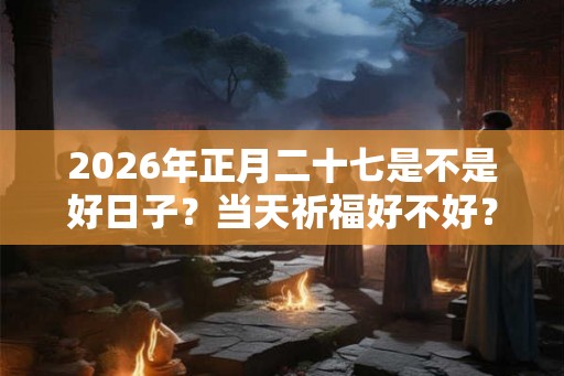 2026年正月二十七是不是好日子?当天祈福好不好? 2026年正月二十七是不是好日子?当天祈福好不好?