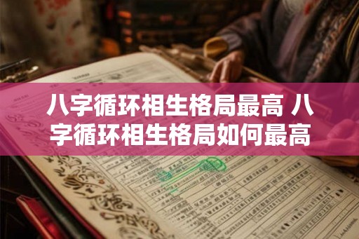 八字循环相生格局最高 八字循环相生格局如何最高 八字循环相生格局最高 八字循环相生格局如何最高