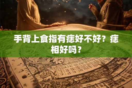 手背上食指有痣好不好？痣相好吗？