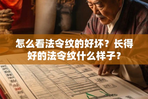 怎么看法令纹的好坏？长得好的法令纹什么样子？
