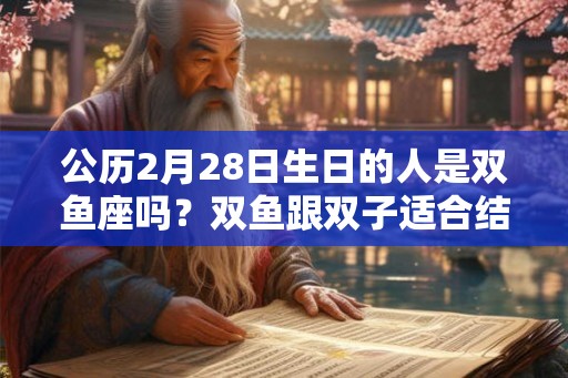 公历2月28日生日的人是双鱼座吗？双鱼跟双子适合结婚吗？