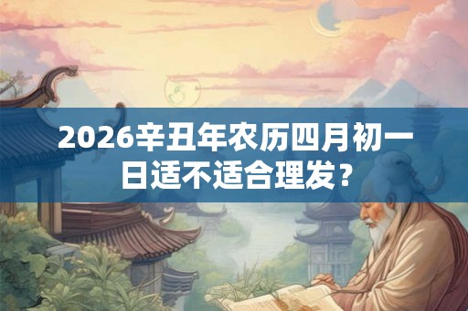 2026辛丑年农历四月初一日适不适合理发? 2026辛丑年农历四月初一日适不适合理发?