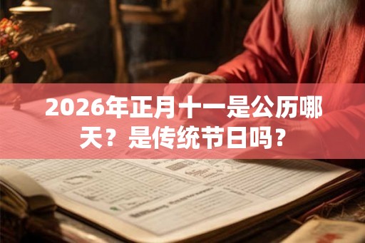 2026年正月十一是公历哪天？是传统节日吗？