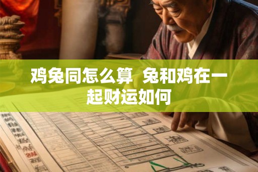 鸡兔同怎么算  兔和鸡在一起财运如何