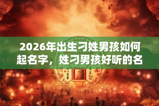 2026年出生刁姓男孩如何起名字，姓刁男孩好听的名字
