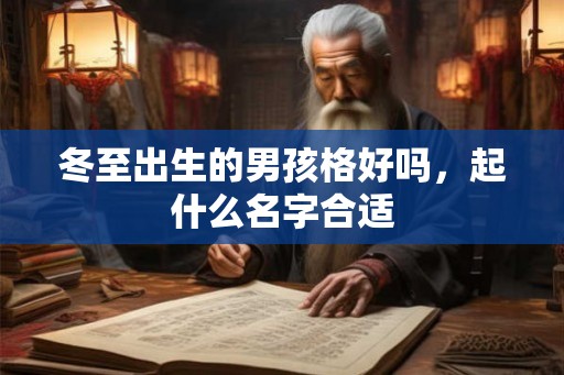 冬至出生的男孩格好吗，起什么名字合适