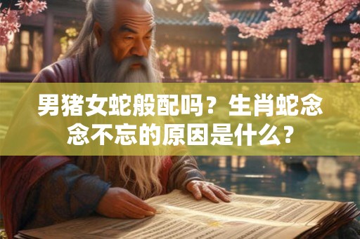 男猪女蛇般配吗？生肖蛇念念不忘的原因是什么？