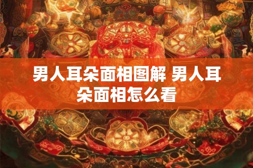 男人耳朵面相图解 男人耳朵面相怎么看 男人耳朵面相图解 男人耳朵面相怎么看