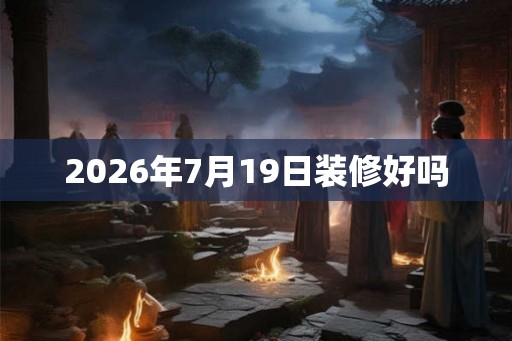 2026年7月19日装修好吗