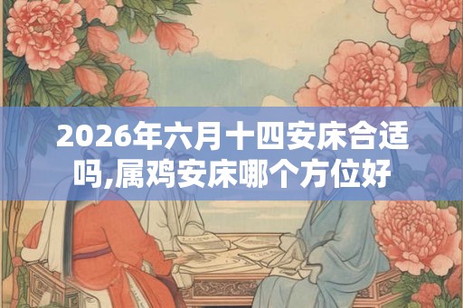 2026年六月十四安床合适吗,属鸡安床哪个方位好