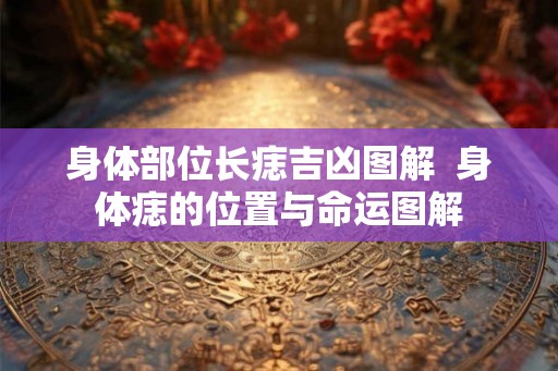 身体部位长痣吉凶图解  身体痣的位置与命运图解