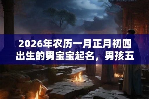 2026年农历一月正月初四出生的男宝宝起名,男孩五行取名 2026年农历一月正月初四出生的男宝宝起名,男孩五行取名